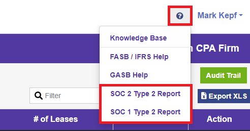 SOC 2 and SOC 1 Type 2 Reports